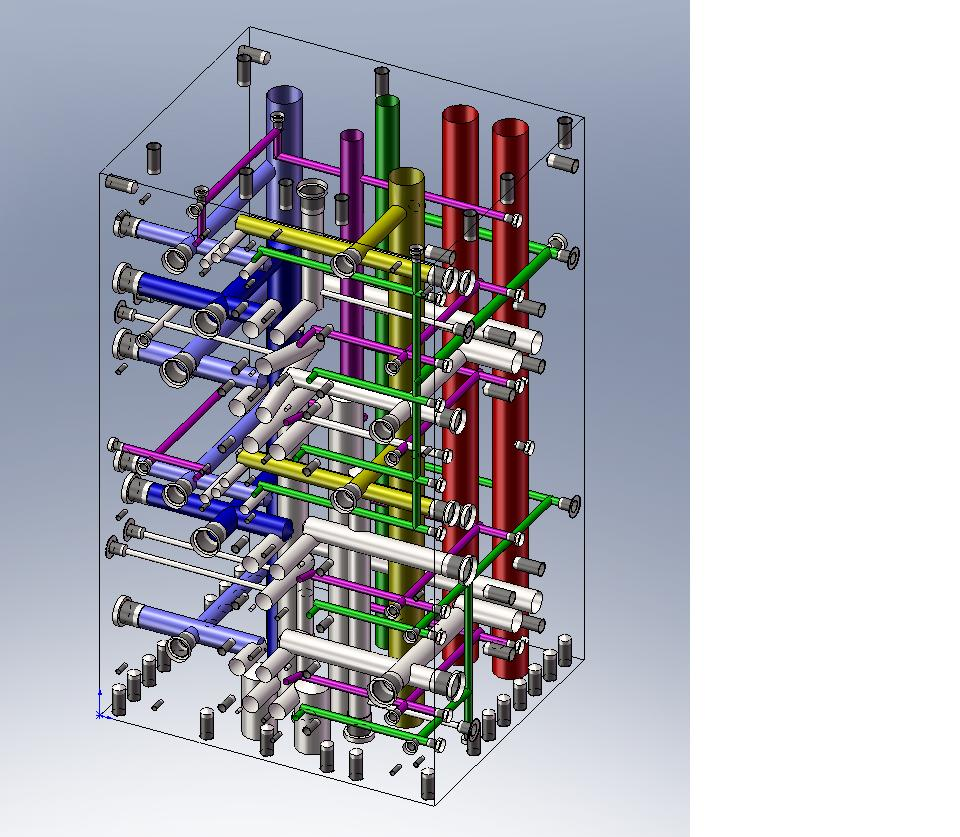 熱軋推床伺服閥塊