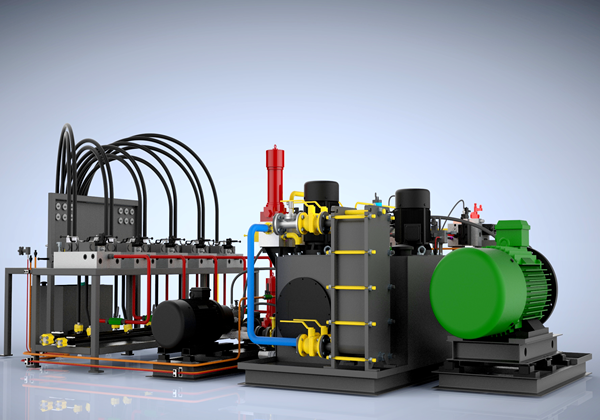 地面專用車多路閥試驗(yàn)臺(tái)